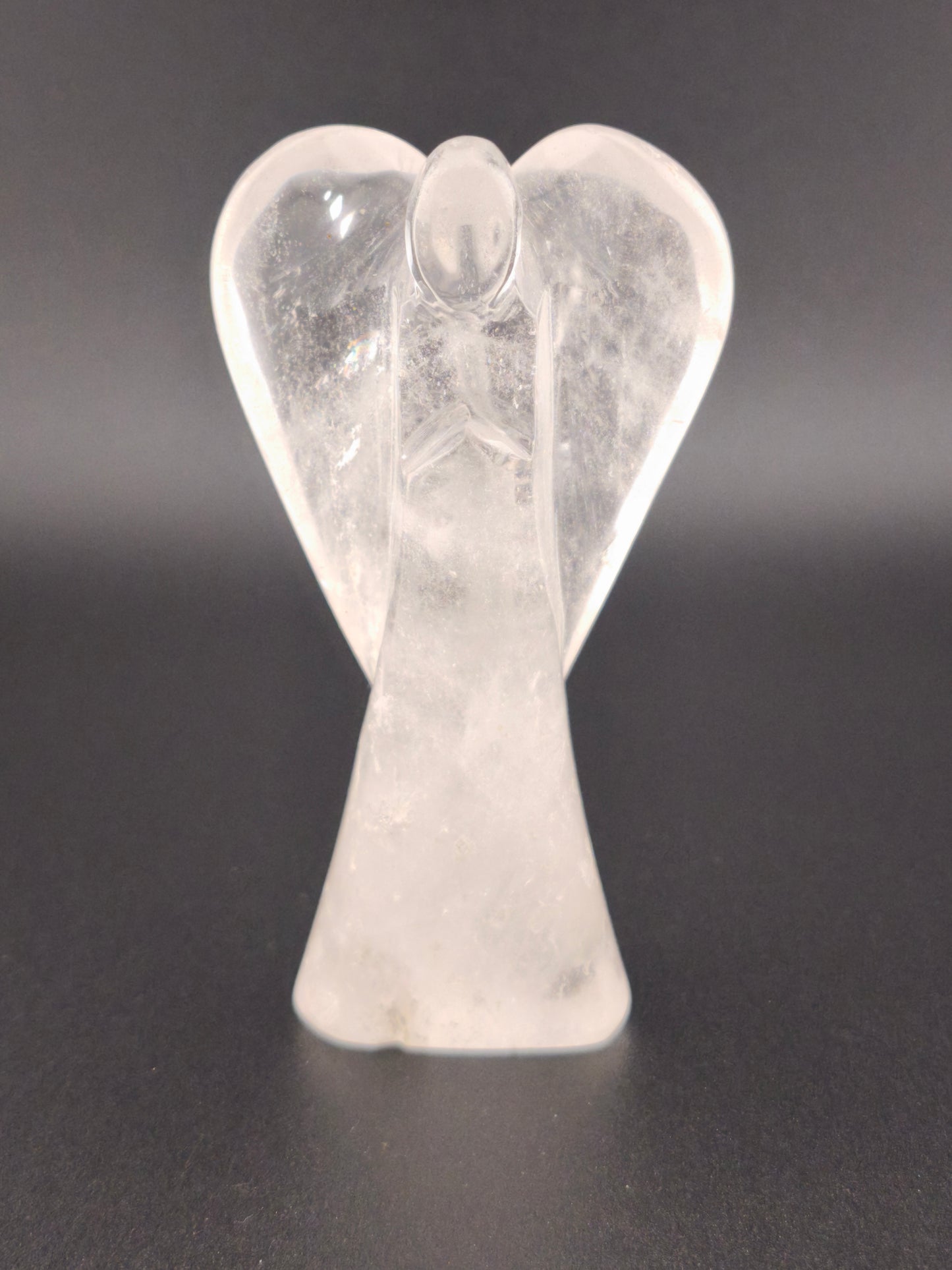 Ange en Cristal de Roche Grand Modèle