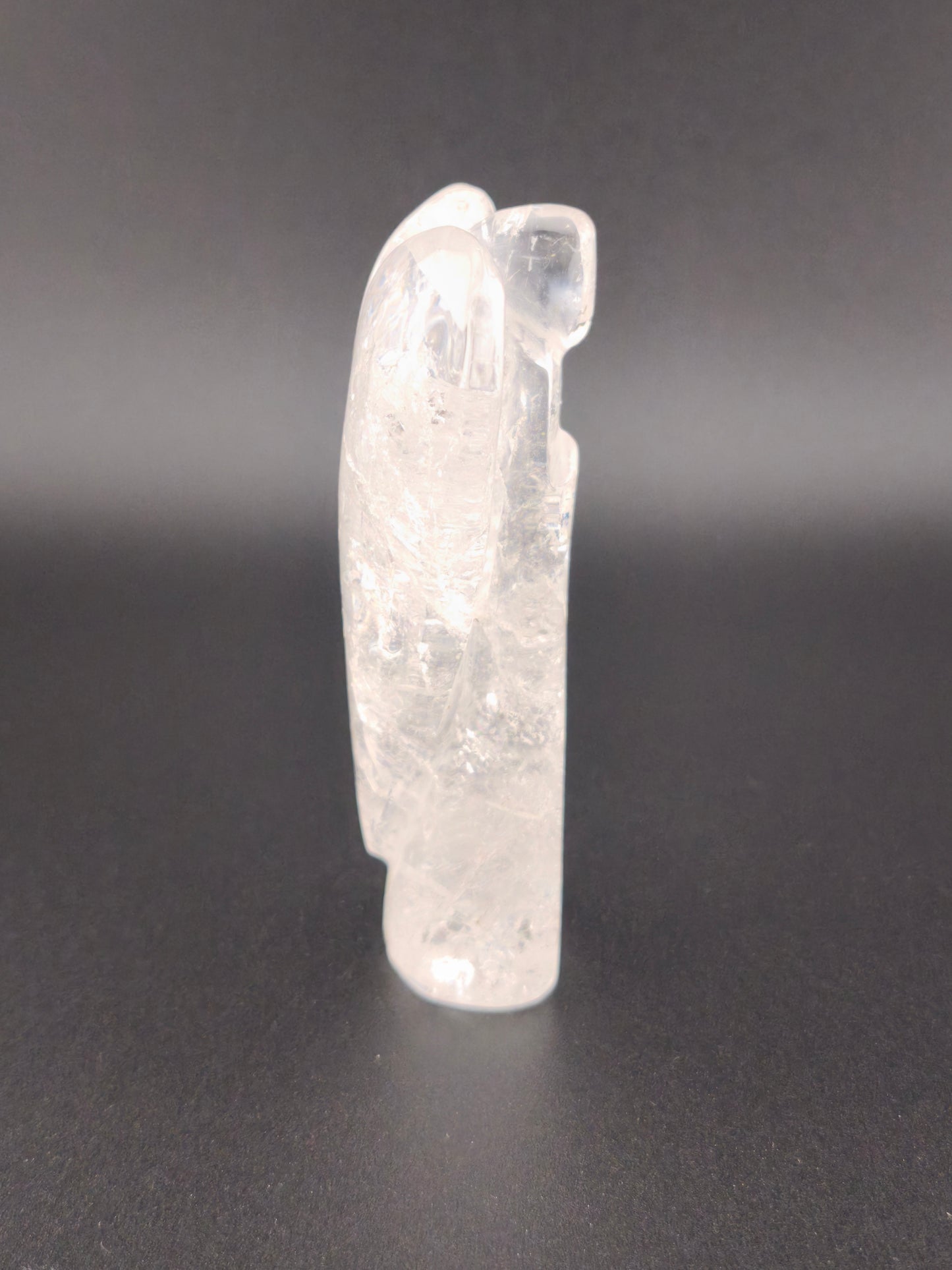 Ange en Cristal de Roche Moyen Modèle