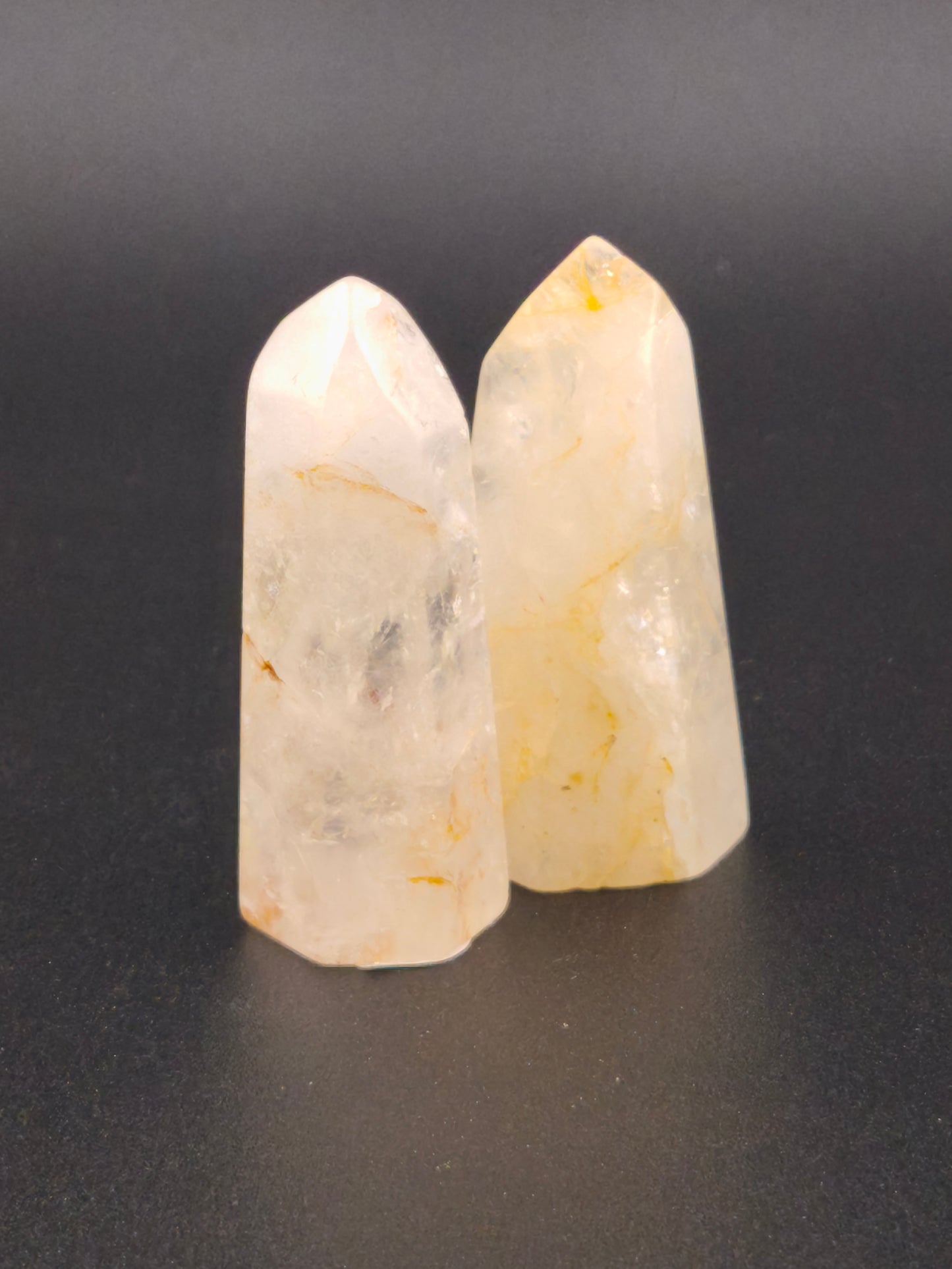 Pointe en Quartz Hématoïde