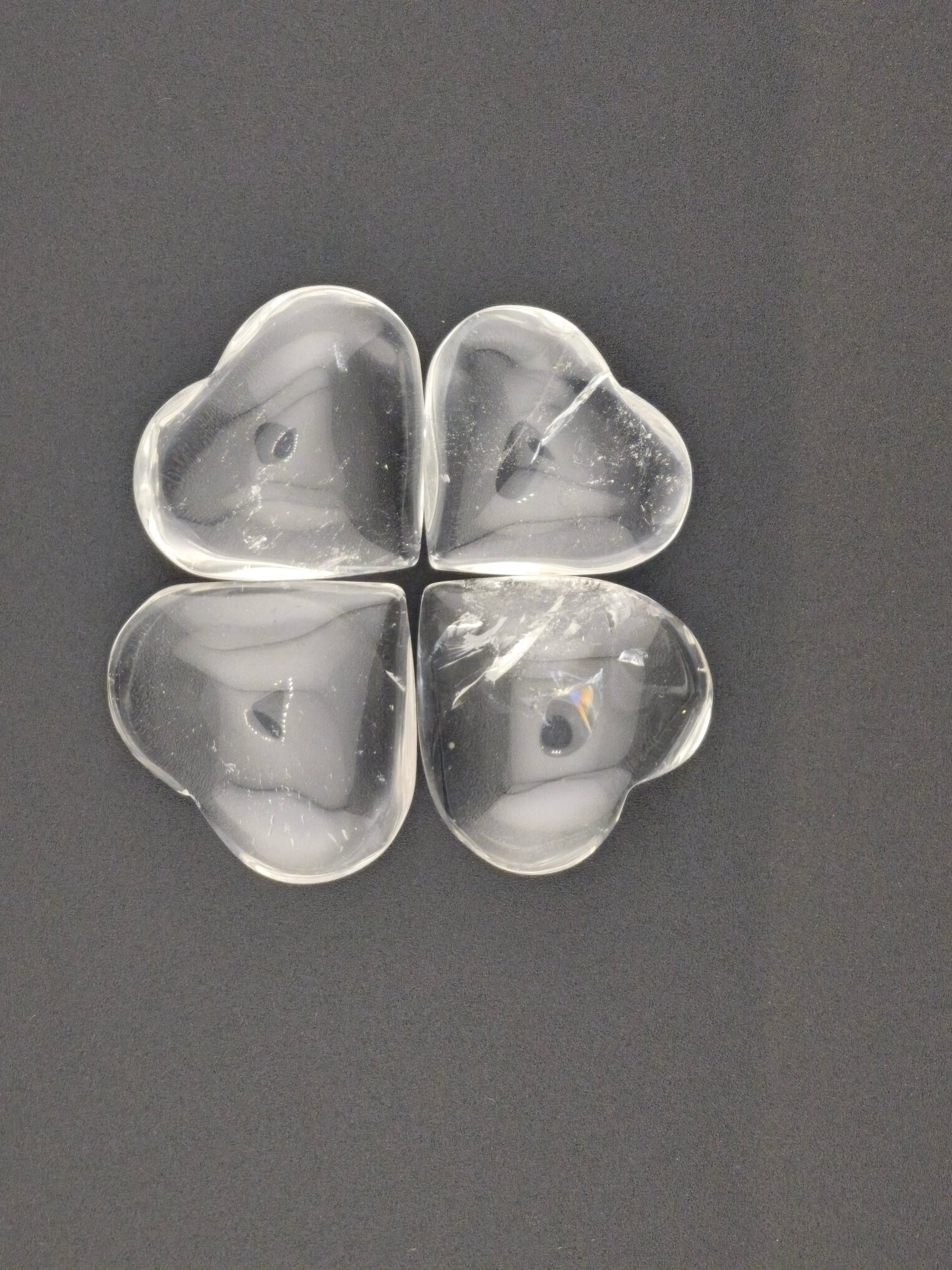 Petit Cœur en Cristal de Roche