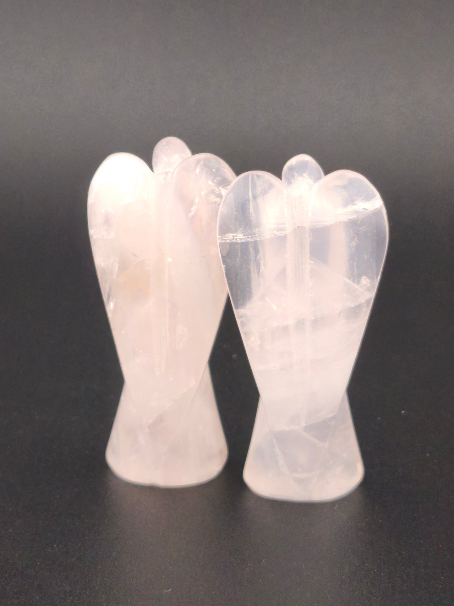 Petit Ange en Quartz Rose