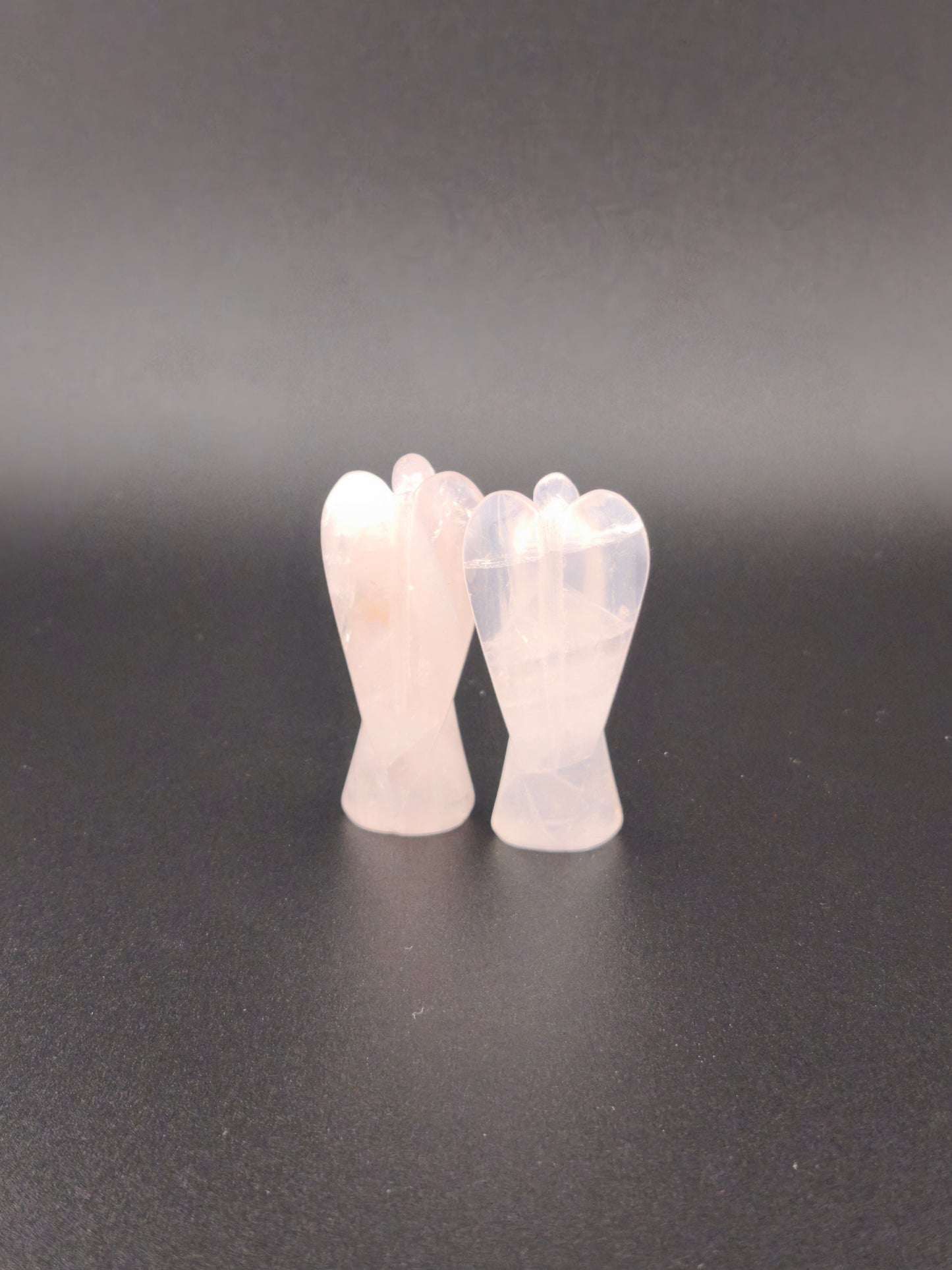 Petit Ange en Quartz Rose
