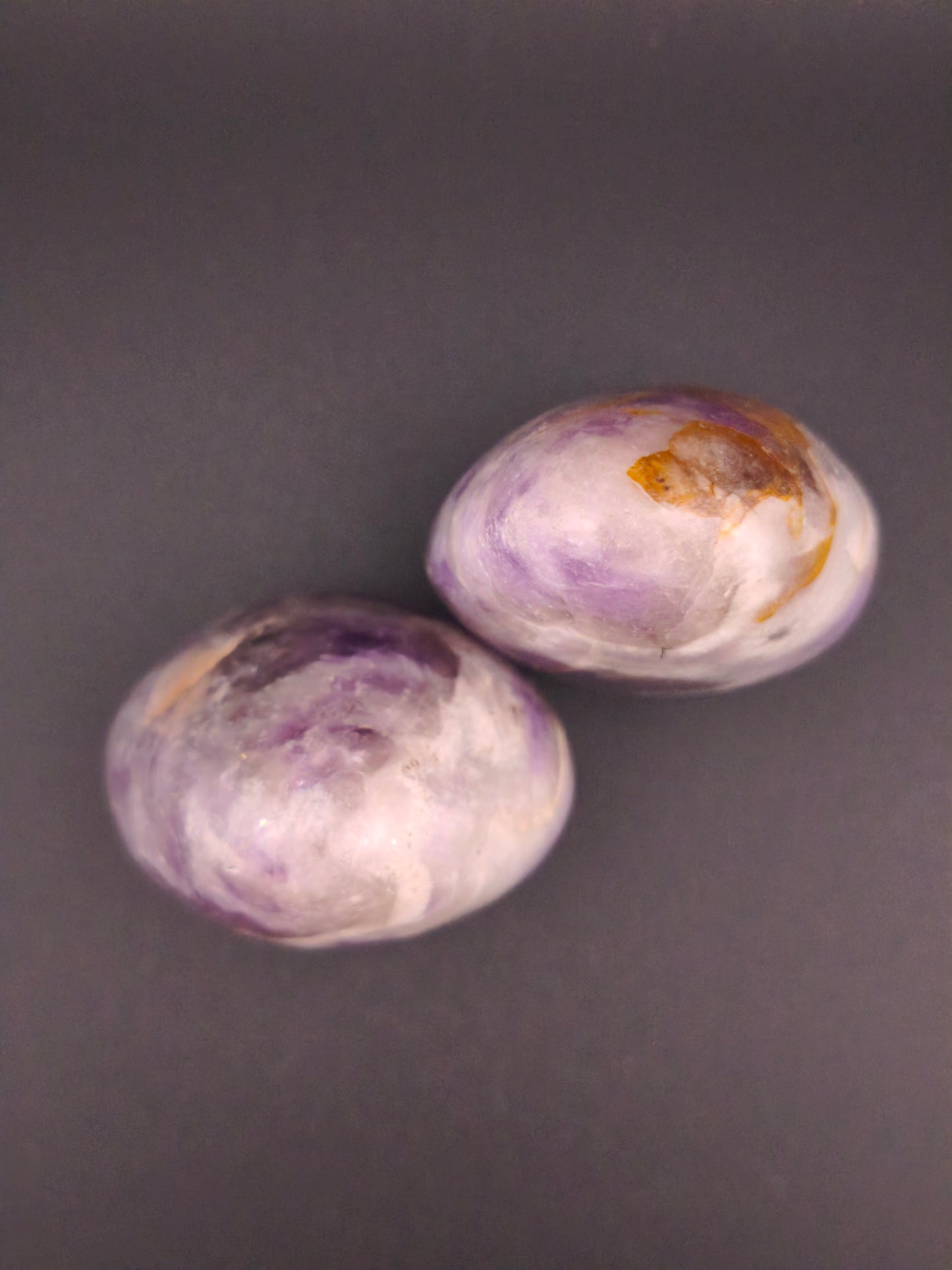 Améthyste Chevron en Forme Libre