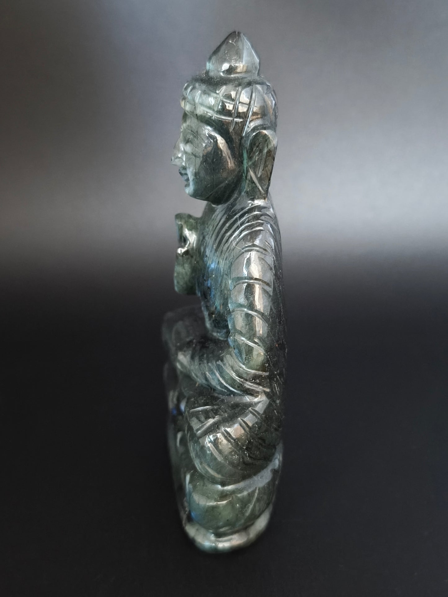 Bouddha Statue en Labradorite