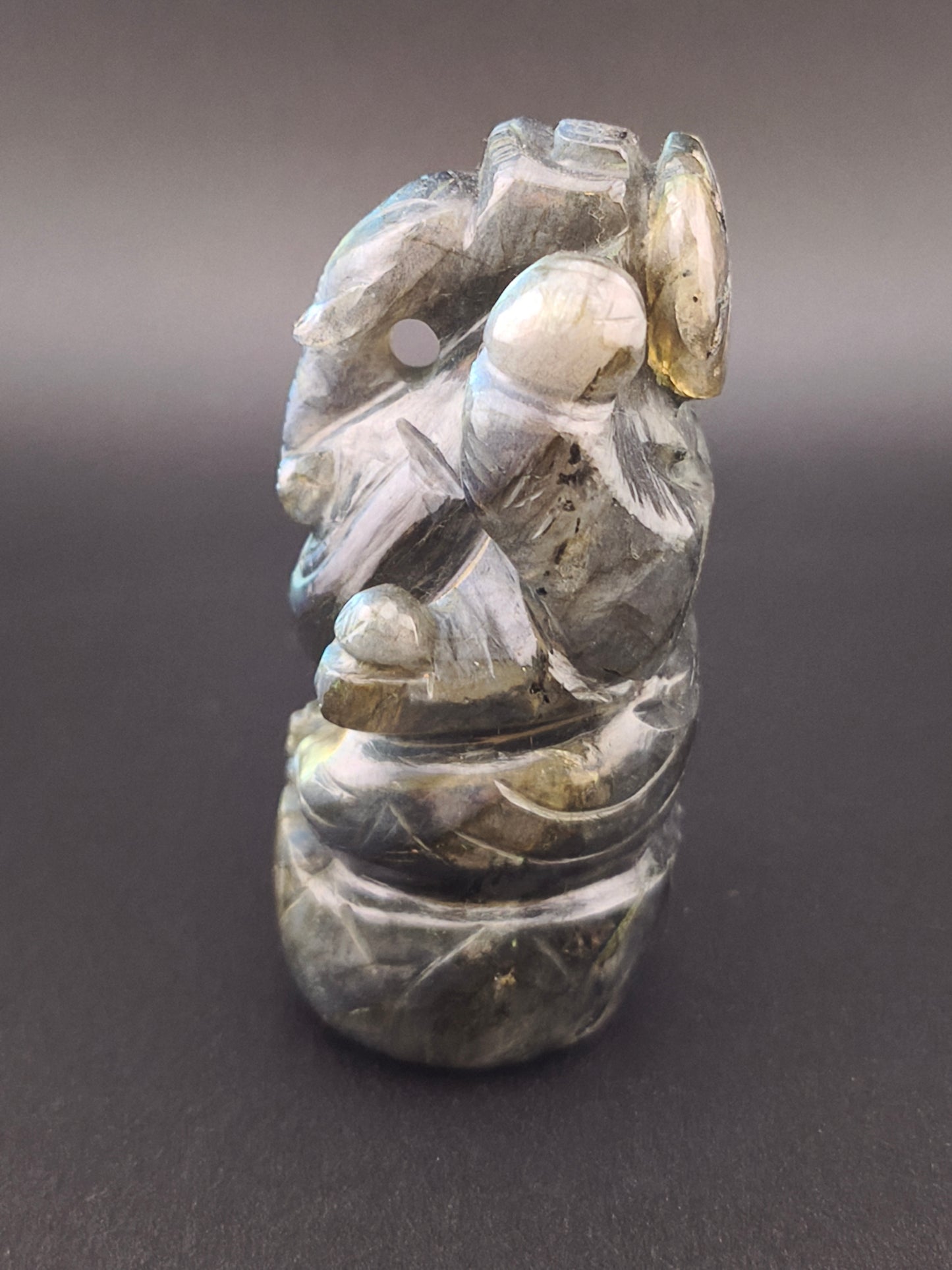 Ganesh en Labradorite