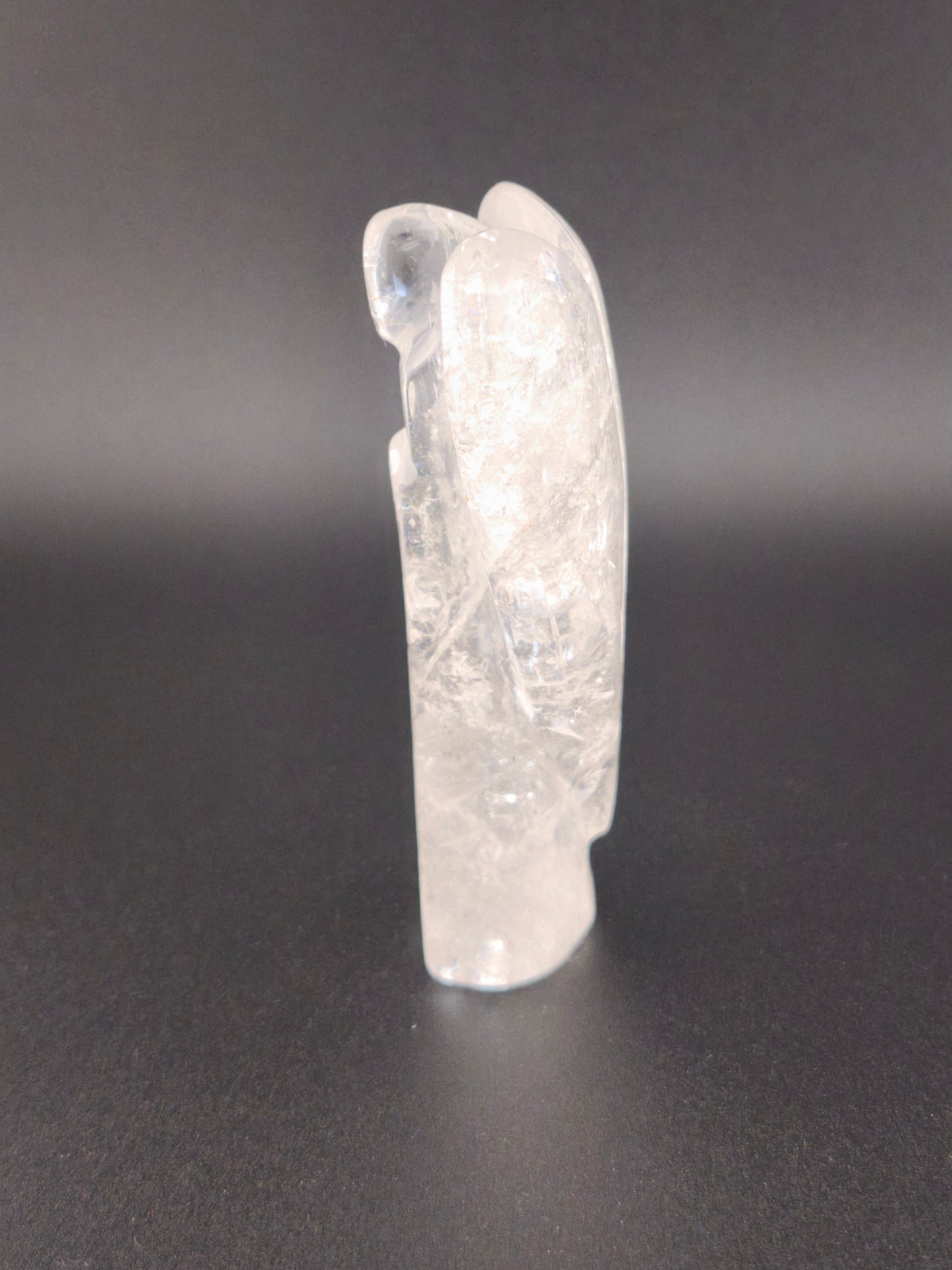 Ange en Cristal de Roche Moyen Modèle