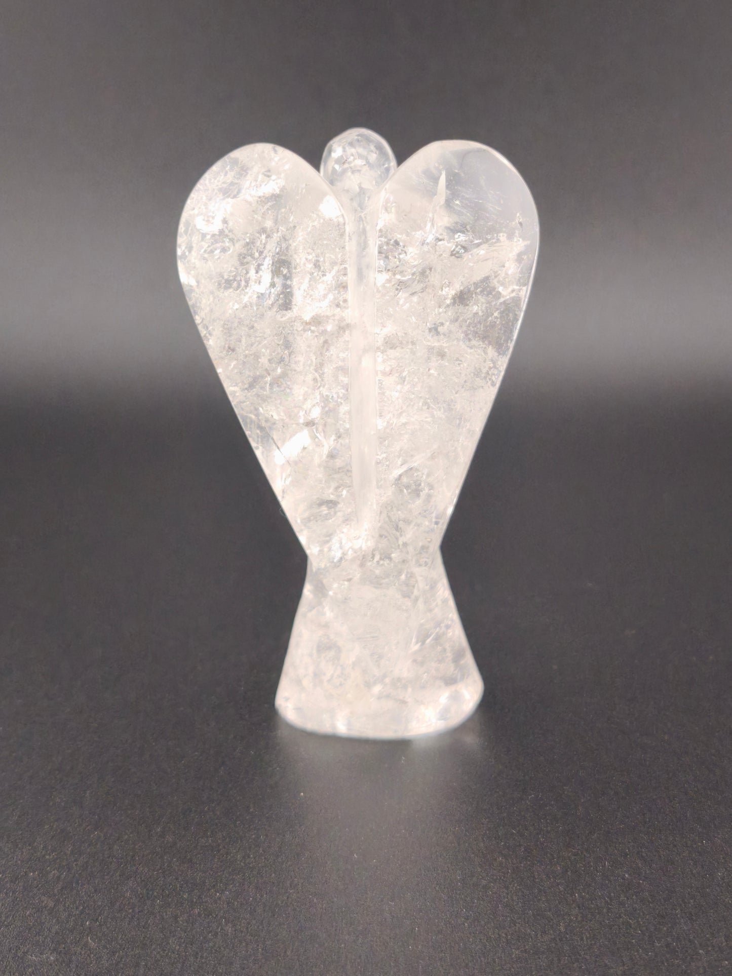 Ange en Cristal de Roche Moyen Modèle