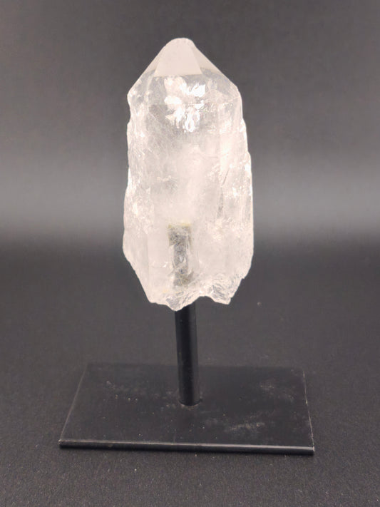 Pointe de Cristal de Roche sur socle