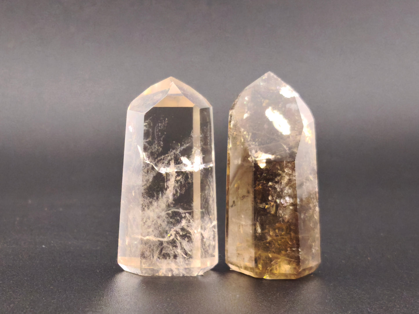 Pointe en Quartz Fantôme