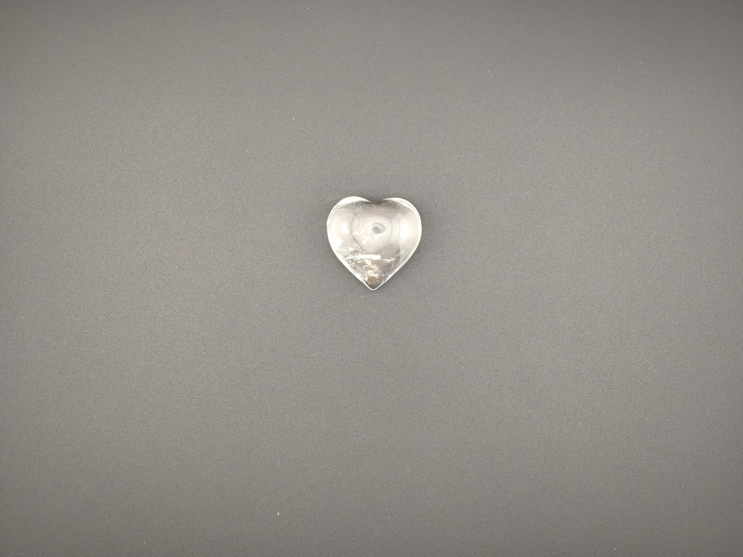 Petit Cœur en Cristal de Roche
