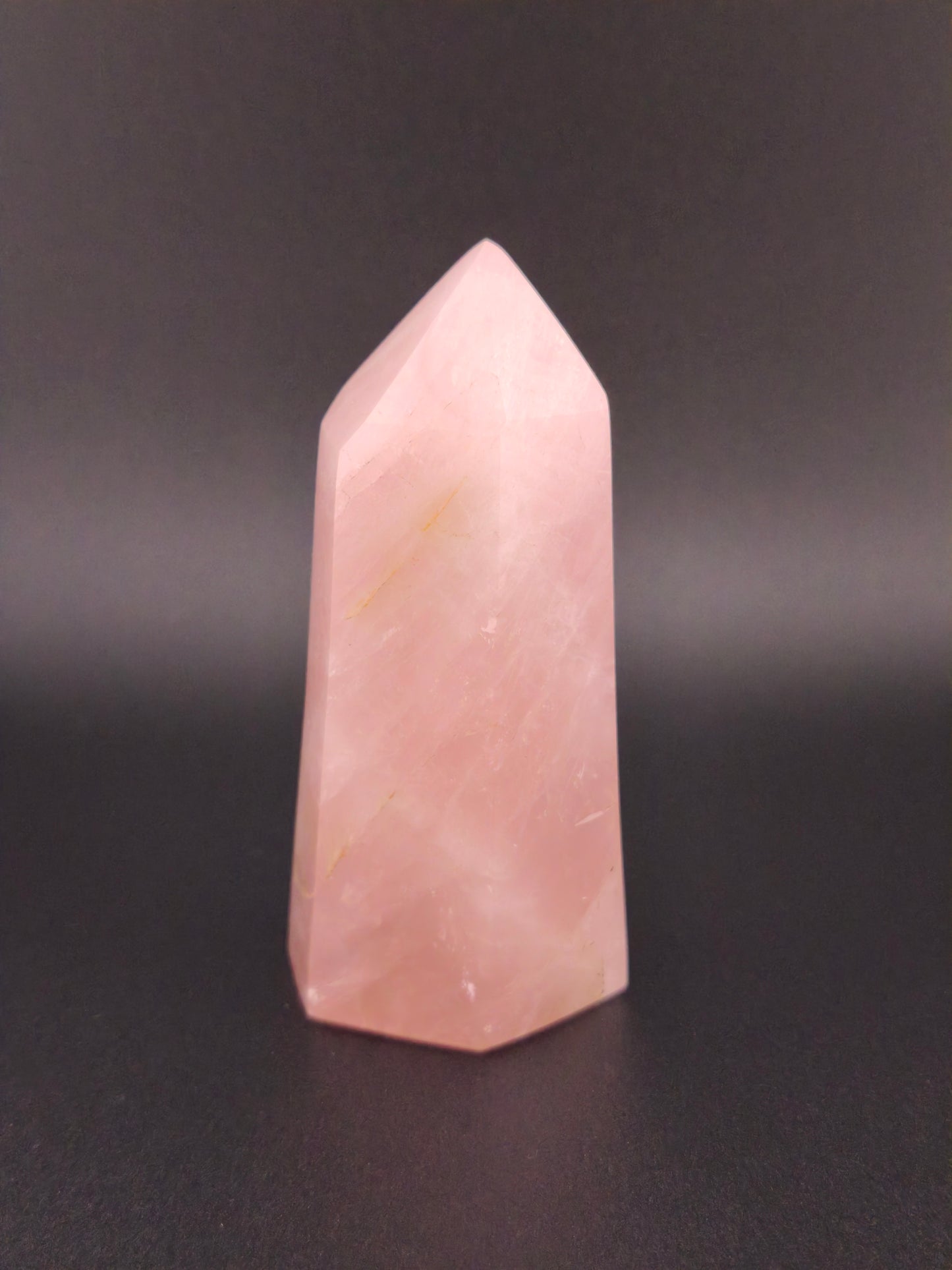 Pointe en Quartz Rose Grand Modèle