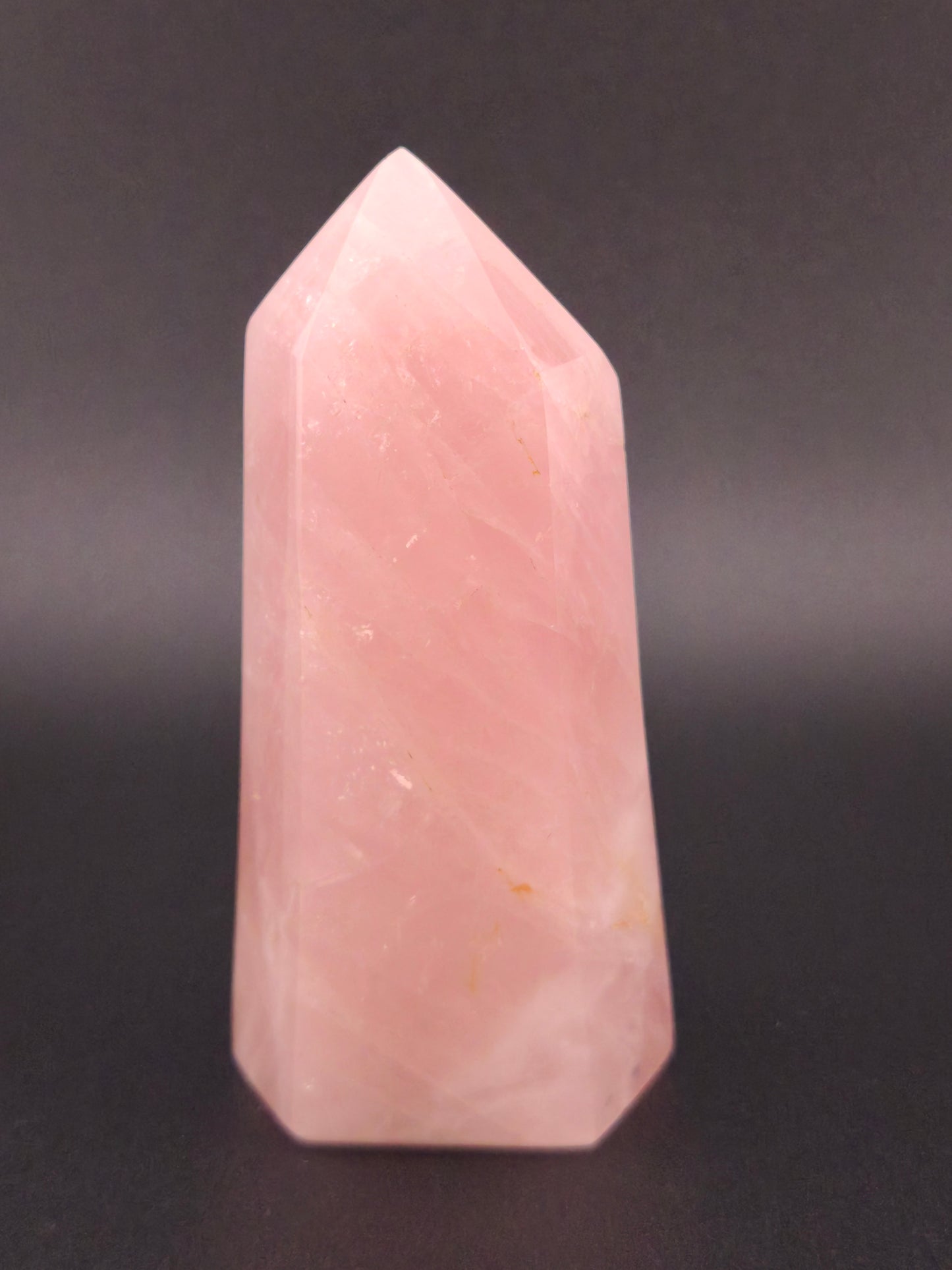 Pointe en Quartz Rose Grand Modèle