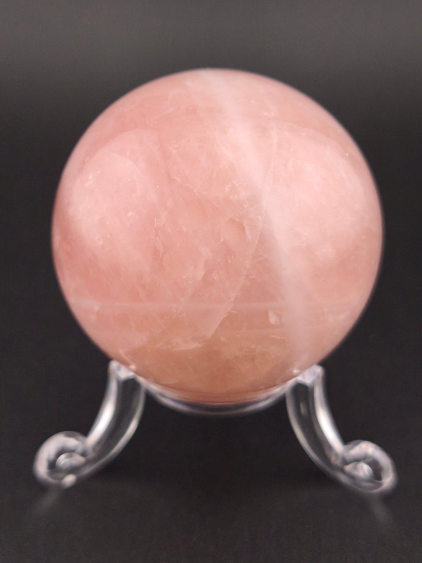 Sphère en Quartz Rose