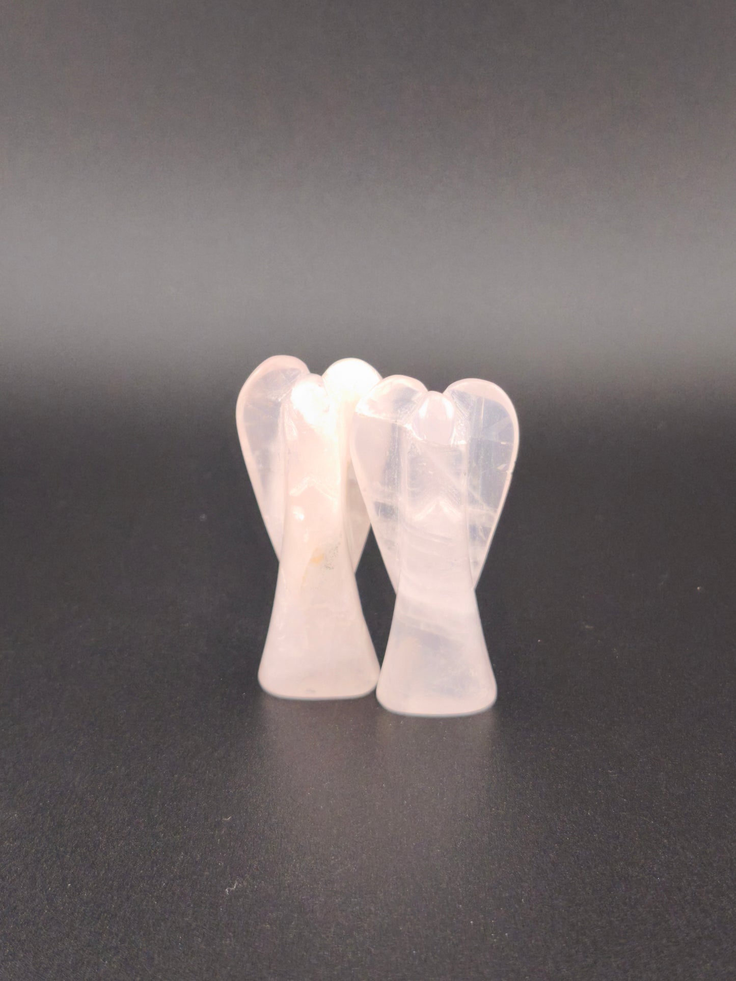 Petit Ange en Quartz Rose