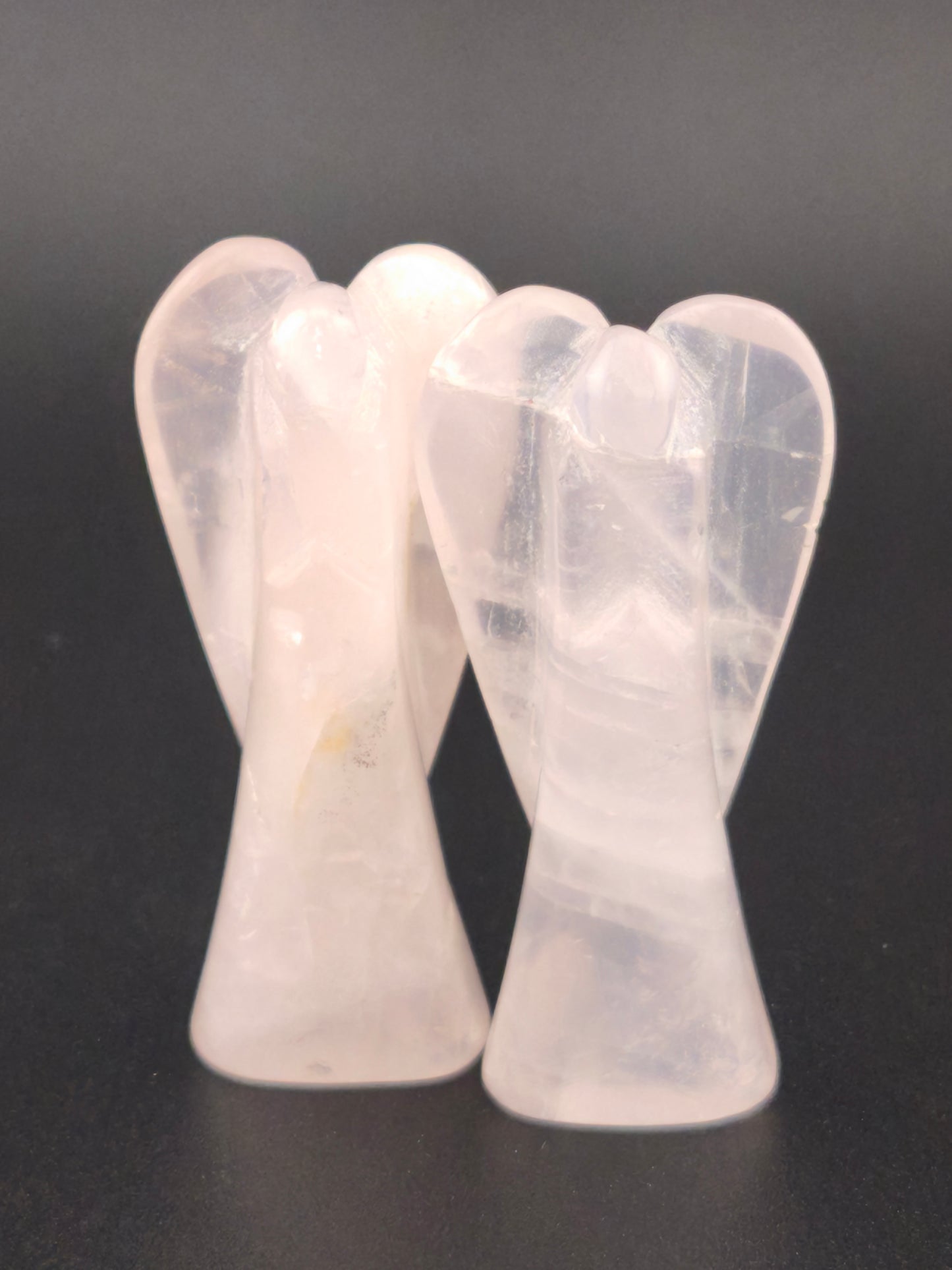 Petit Ange en Quartz Rose