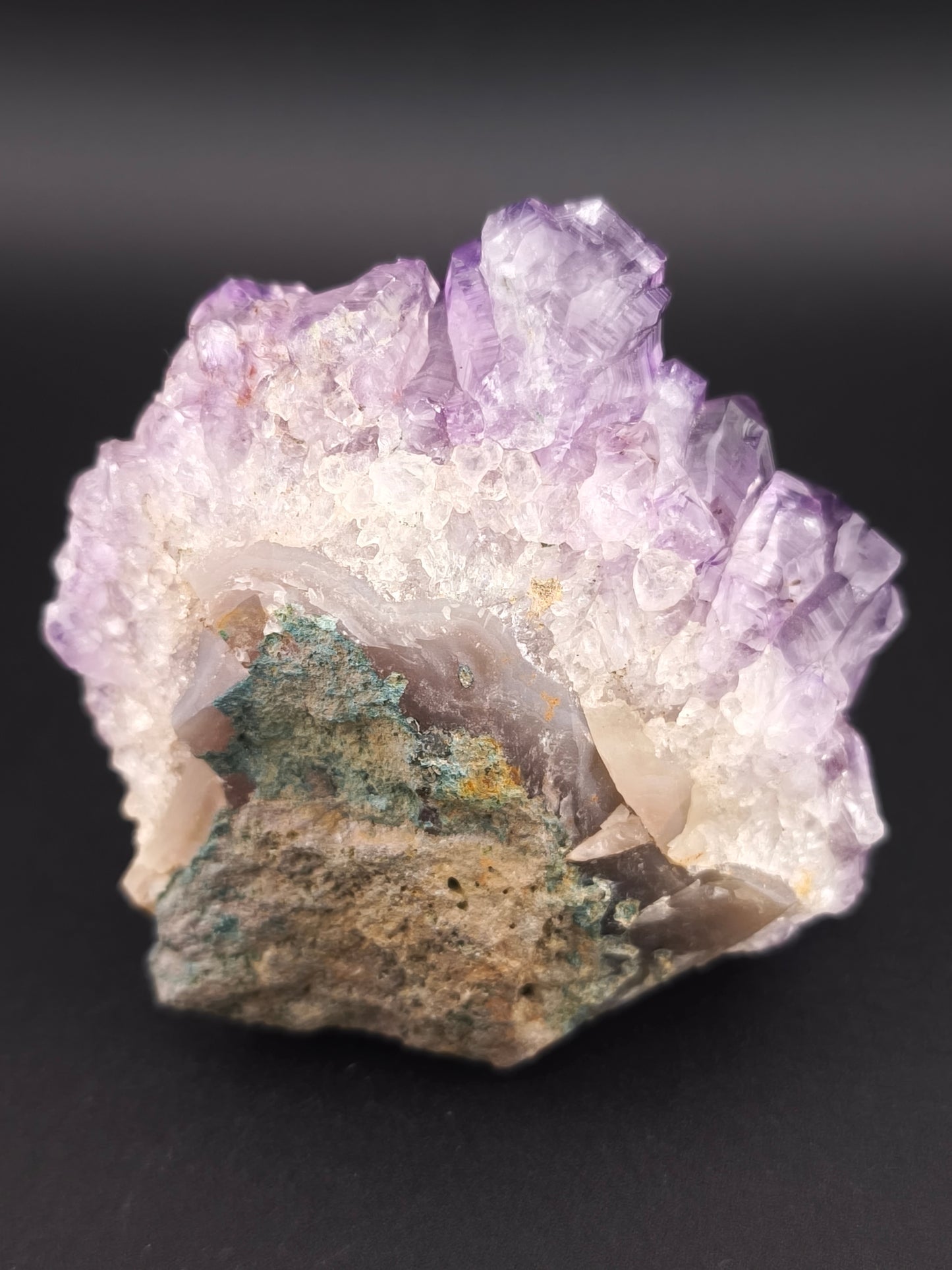Druse d' Améthyste du Brésil