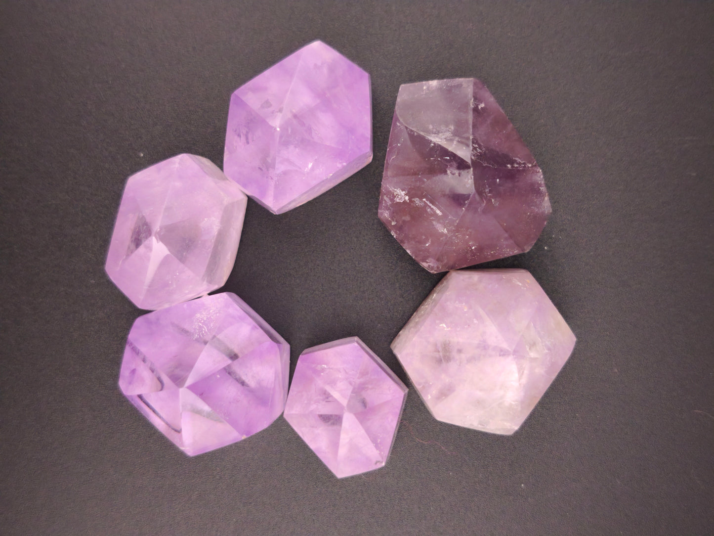 Petites Pointes d' Améthyste du Maroc