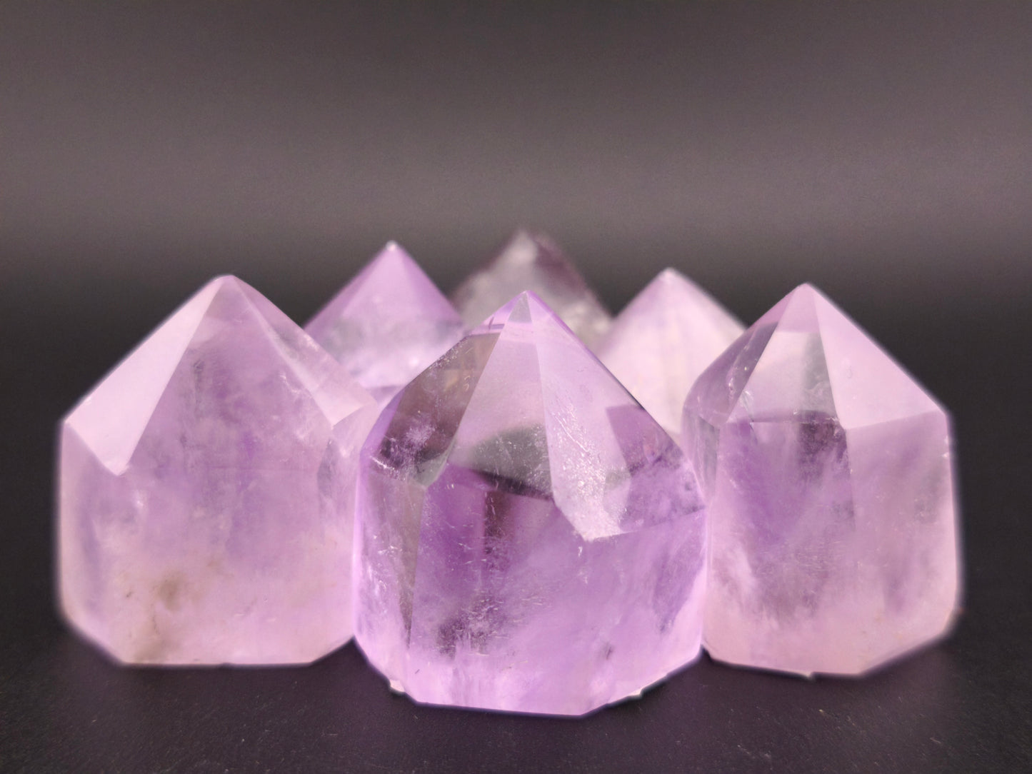 Petites Pointes d' Améthyste du Maroc