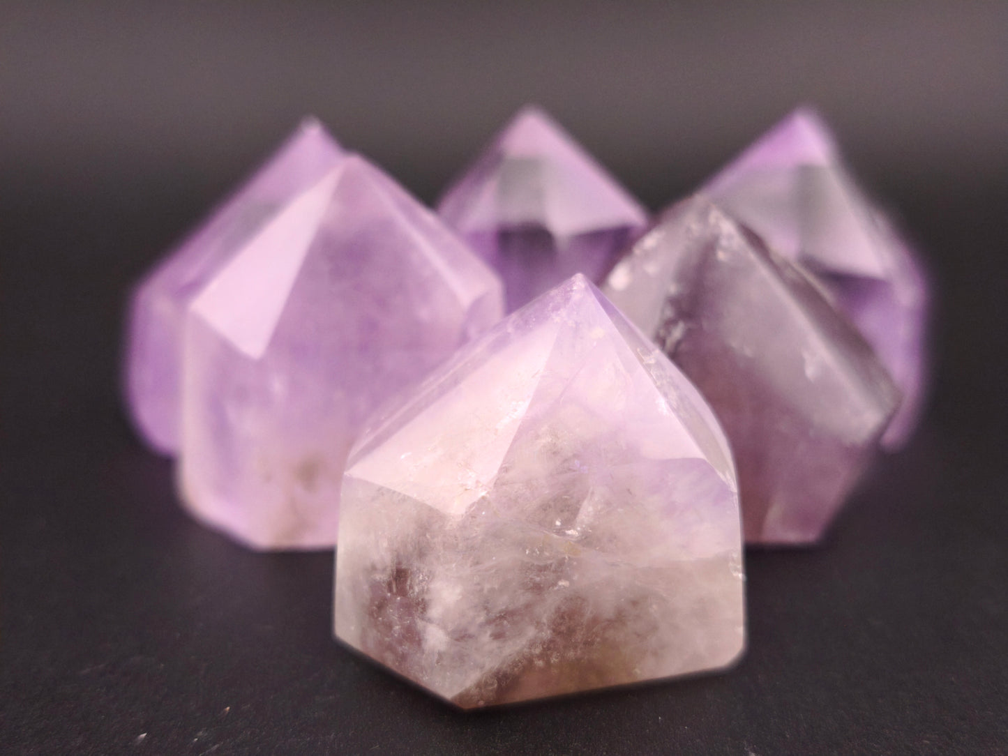 Petites Pointes d' Améthyste du Maroc