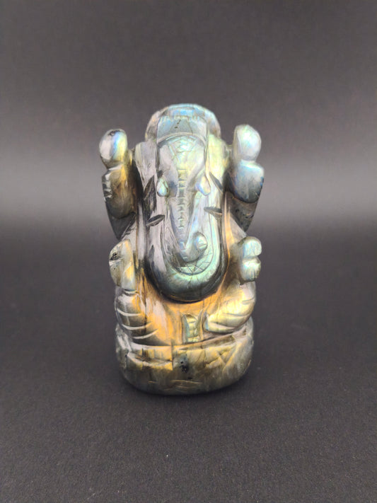 Ganesh en Labradorite