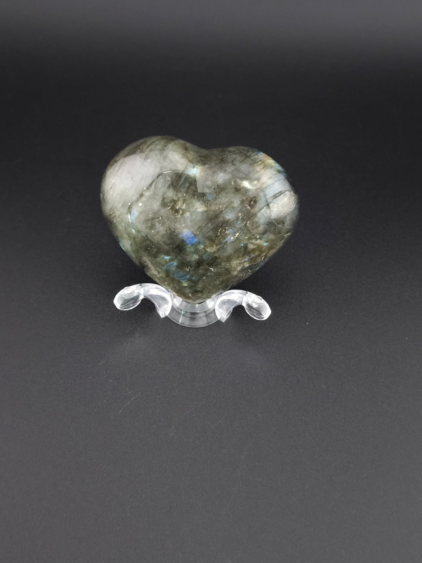 Cœur en Labradorite Petit Modèle