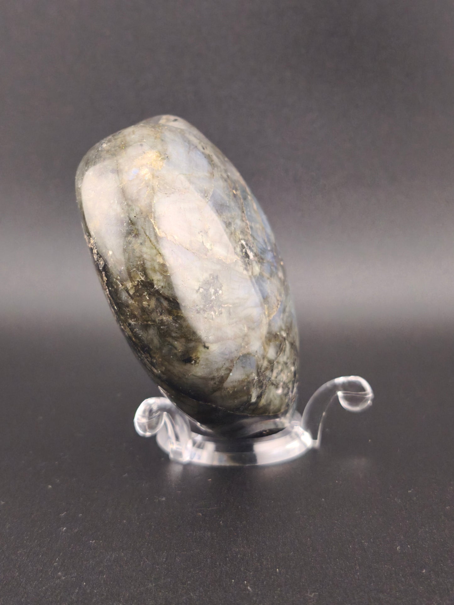 Cœur en Labradorite Grand Modèle