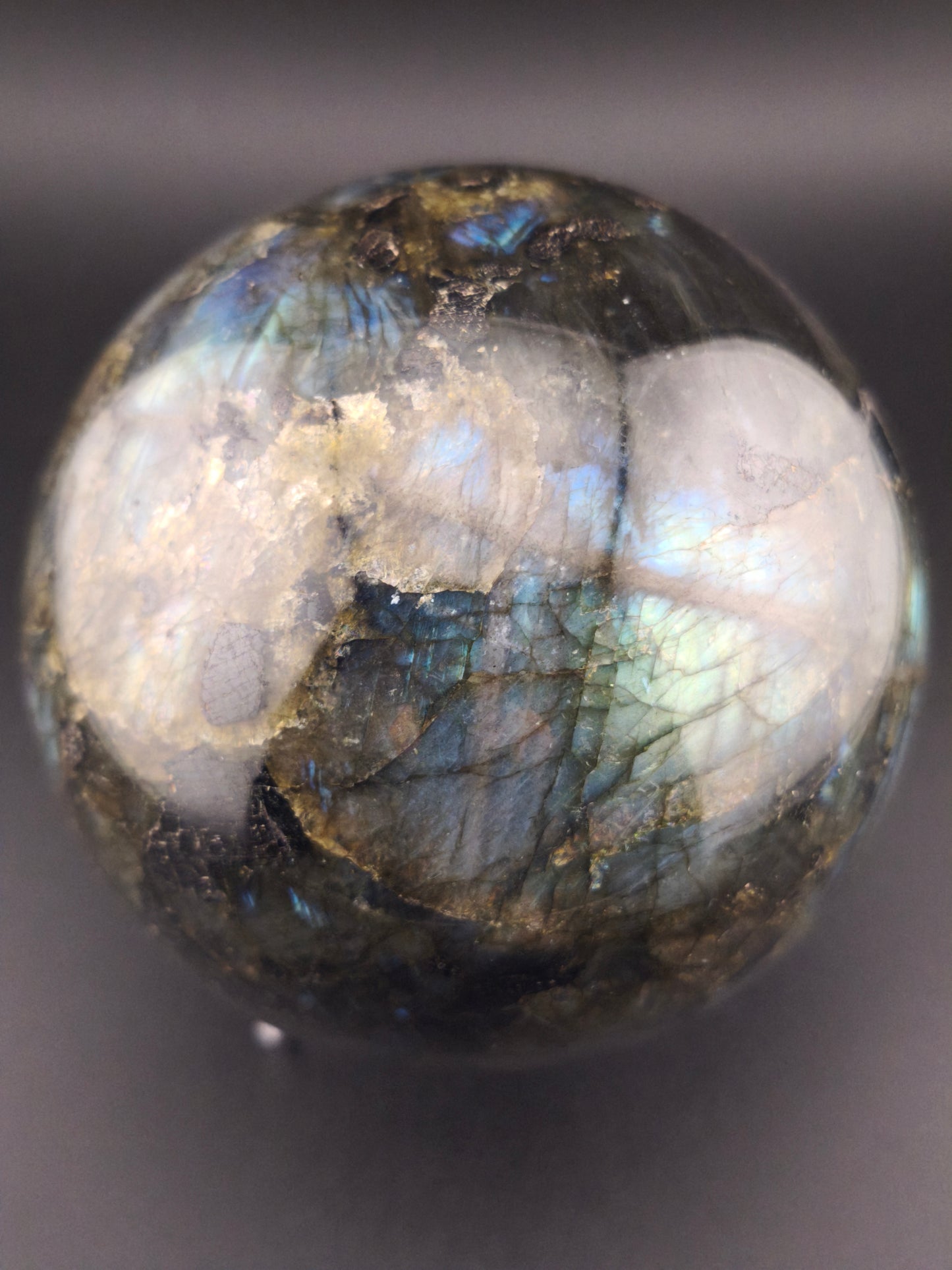 Sphère en Labradorite Grand Modèle