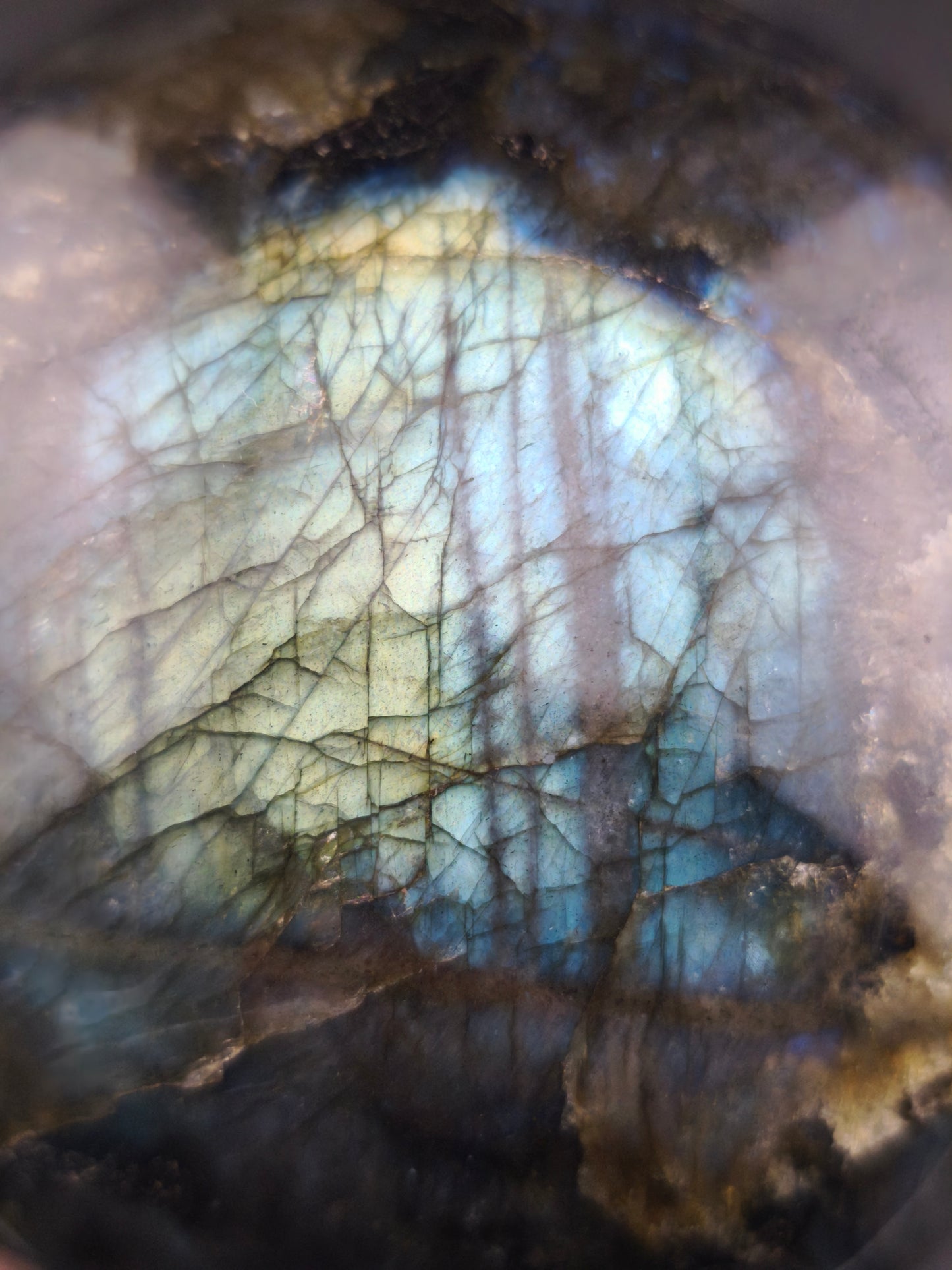 Sphère en Labradorite Grand Modèle